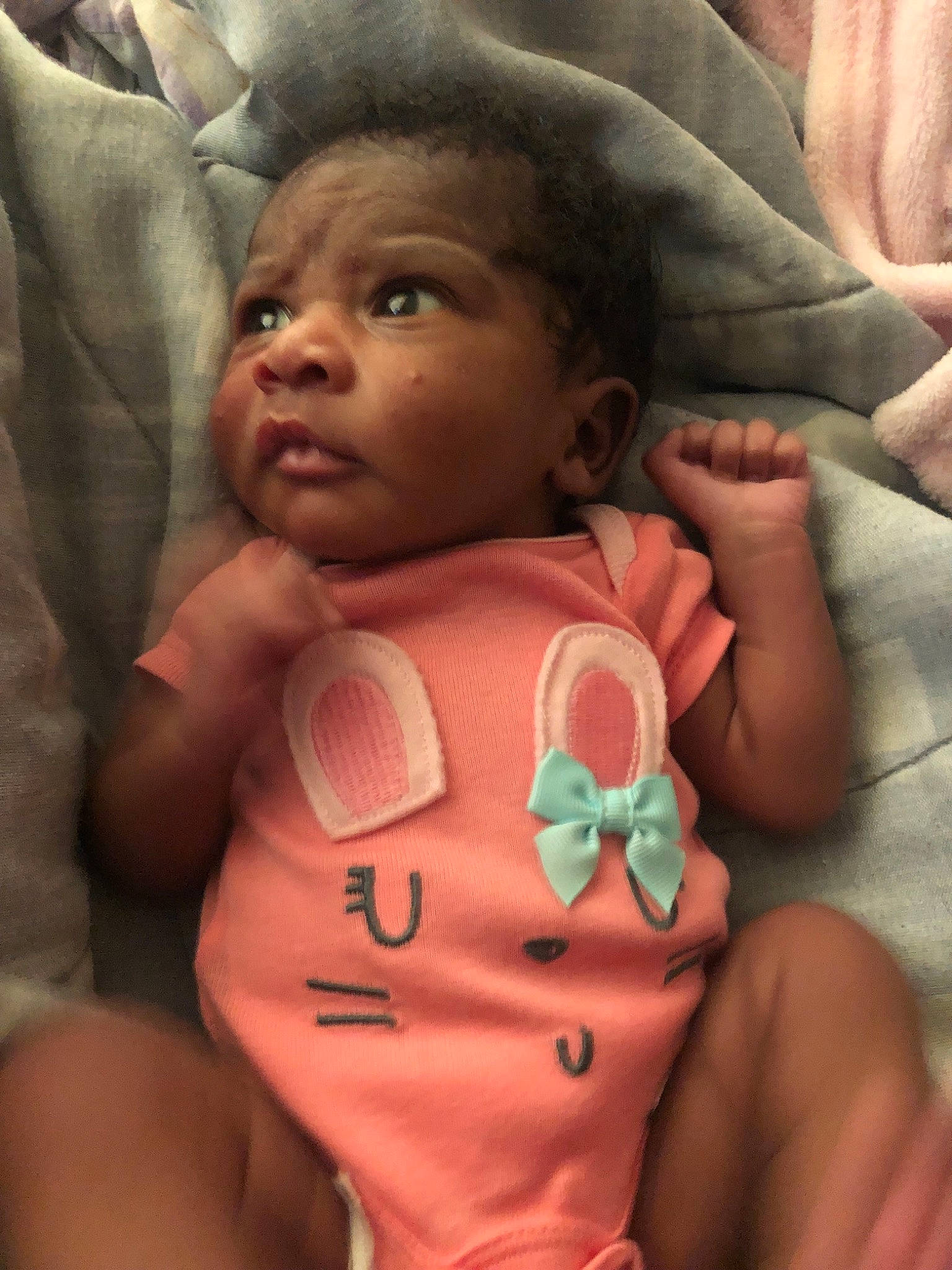 Zariya is registered to the contest to win money with this photo: baby, birth, cheek, child, finger, hand, head, muscle, neck, person, thumb, toddler