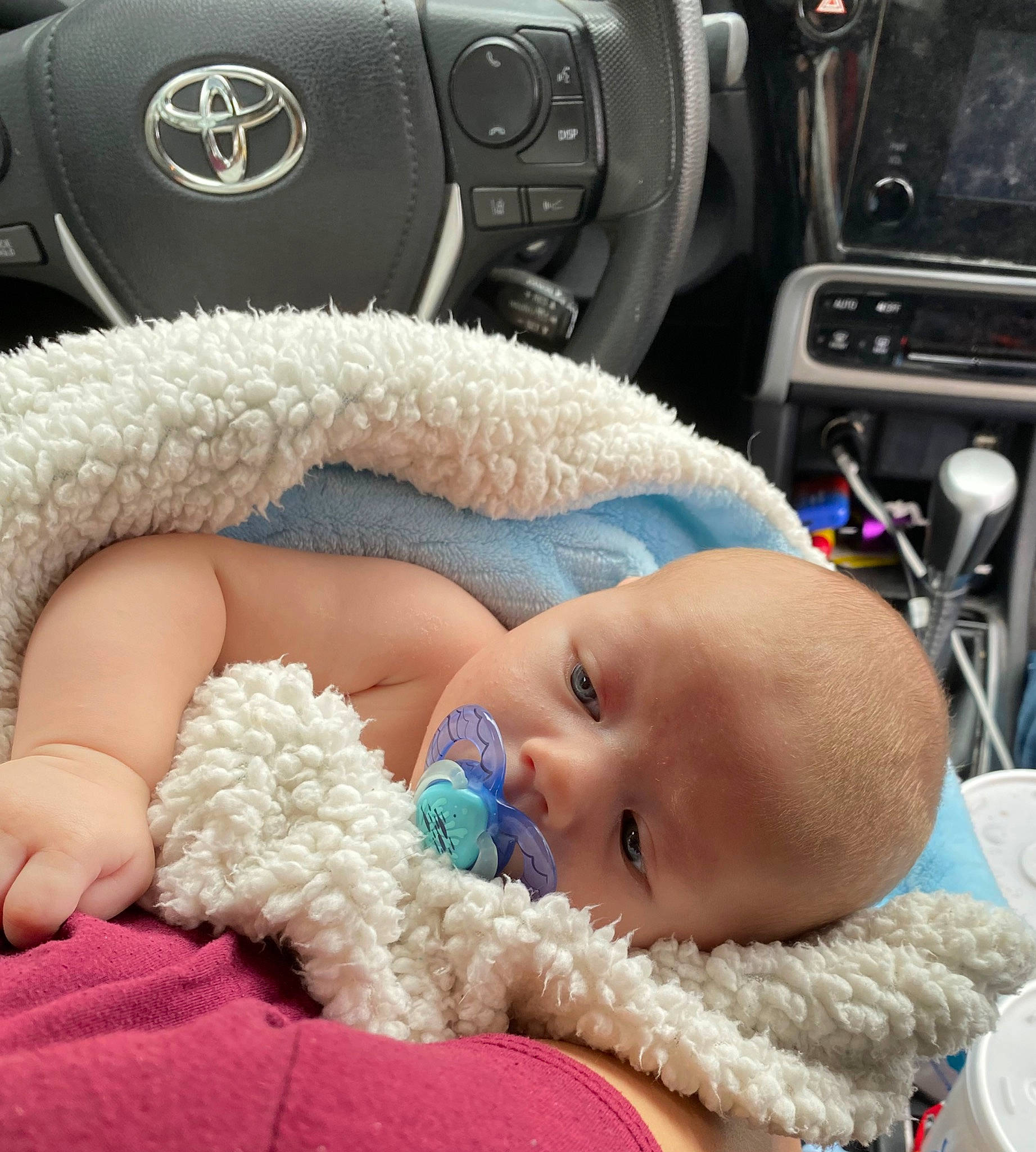 Cash joined the competition — help win amazing prizes! auto_part, automotive_design, baby, baby_sleeping, baby_toddler_clothing, car, car_seat, car_seat_cover, child, comfort, family_car, finger, gear_shift, motor_vehicle, person, personal_luxury_car, skin, steering_wheel, toddler, vehicle_door