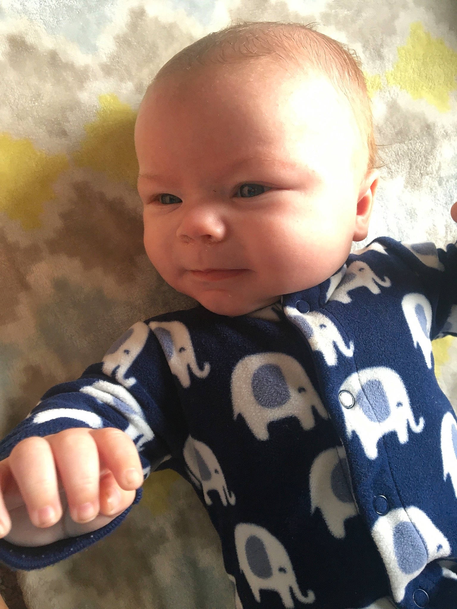 Harlan joined the competition — help win amazing prizes! baby, cheek, child, face, finger, head, nose, person, skin, toddler