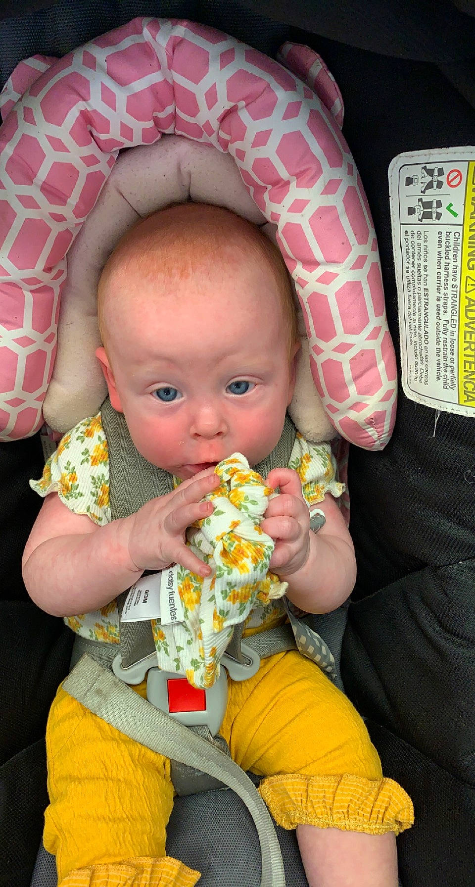 Salem joined the competition — help win amazing prizes! arm, baby, baby_products, baby_toddler_clothing, cheek, child, eye, hand, head, human_body, iris, lip, mouth, nose, people, person, pink, skin, textile, toddler