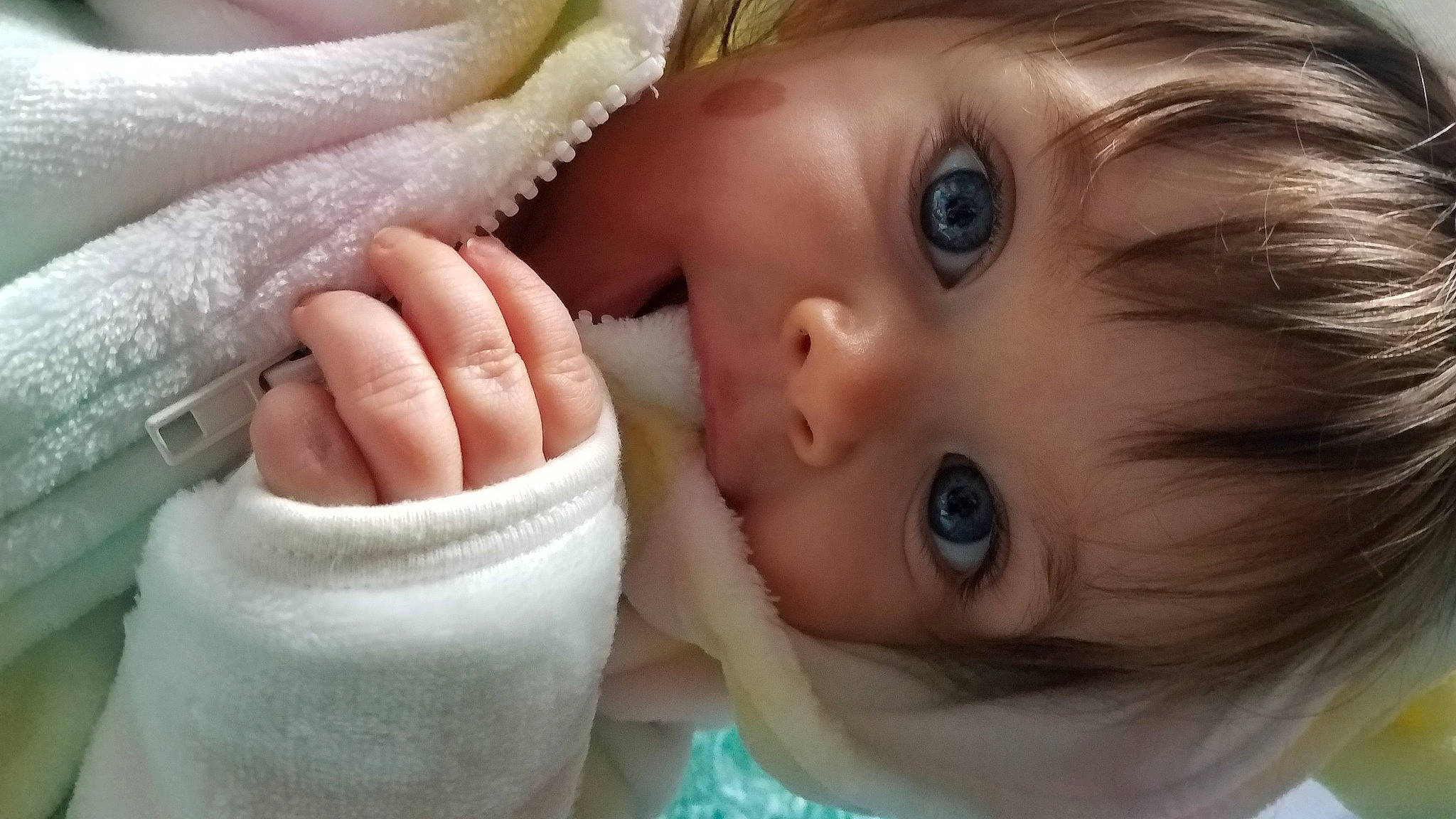 Kassidy joined the competition — help win amazing prizes! baby, cheek, chin, ear, eyebrow, eyelash, facial_expression, finger, gesture, hand, happy, human, iris, lip, mouth, nail, nose, person, skin, thumb