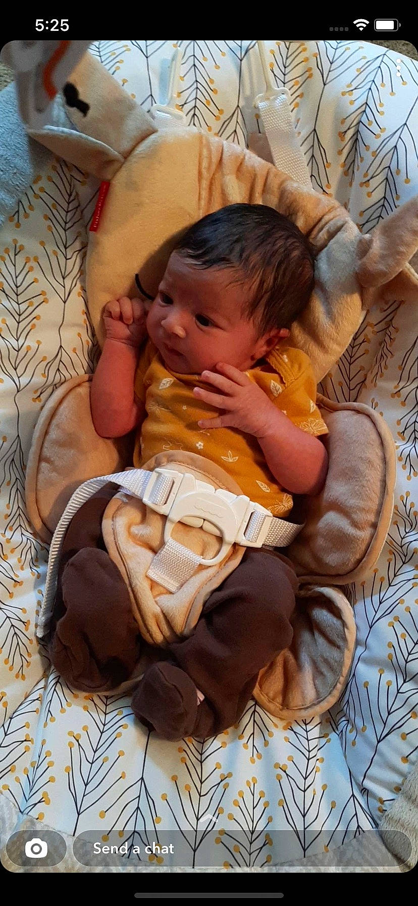 Riyah joined the competition — help win amazing prizes! abdomen, baby, baby_products, baby_toddler_clothing, bedtime, cheek, child, comfort, face, foot, happy, human_body, lap, linens, person, sitting, skin, thumb, toddler, trunk