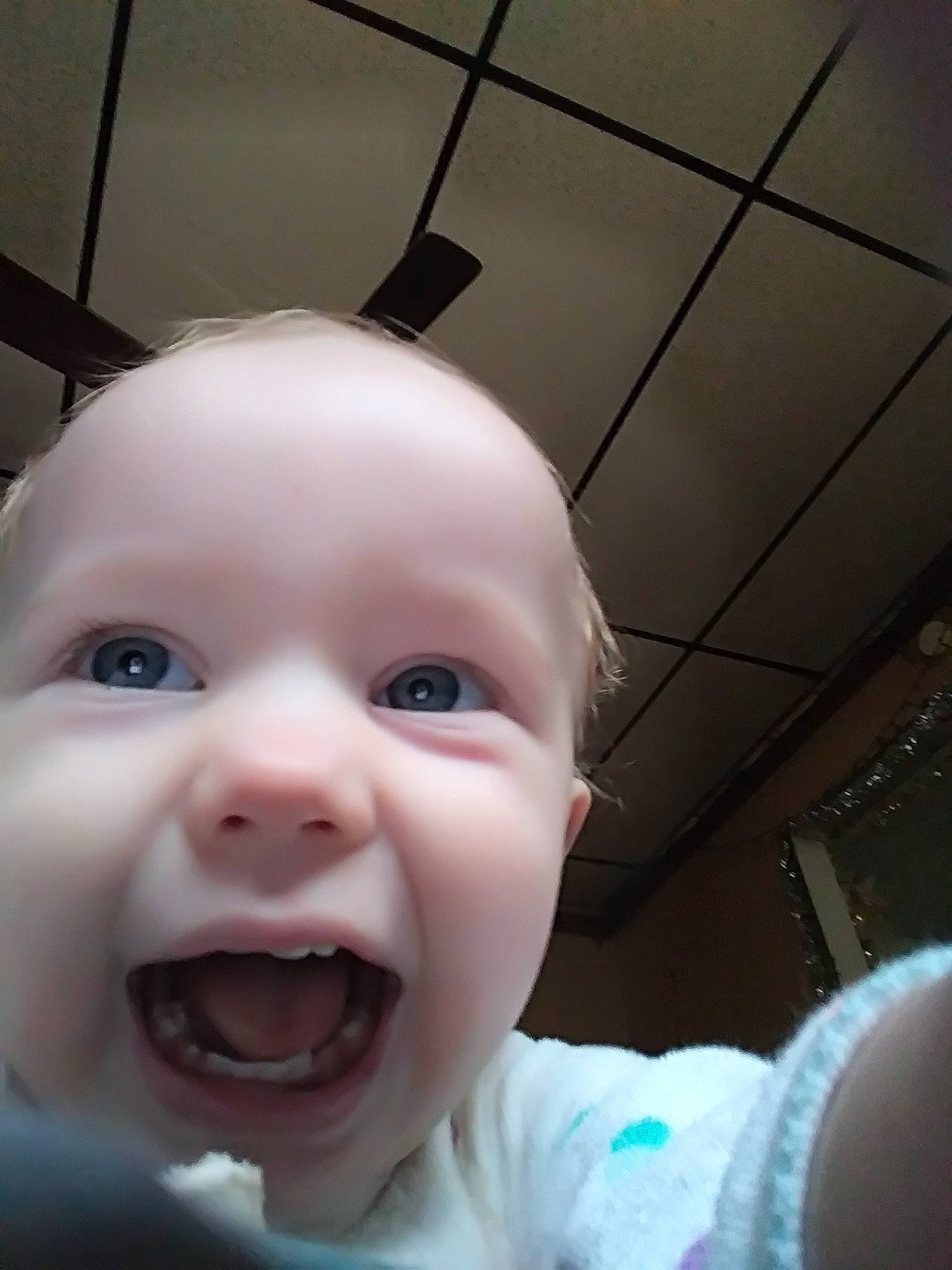 Kiana joined the competition — help win amazing prizes! baby, baby_making_funny_faces, cheek, child, chin, eye, eyebrow, face, facial_expression, forehead, head, laugh, lip, mouth, nose, organ, person, skin, smile, toddler