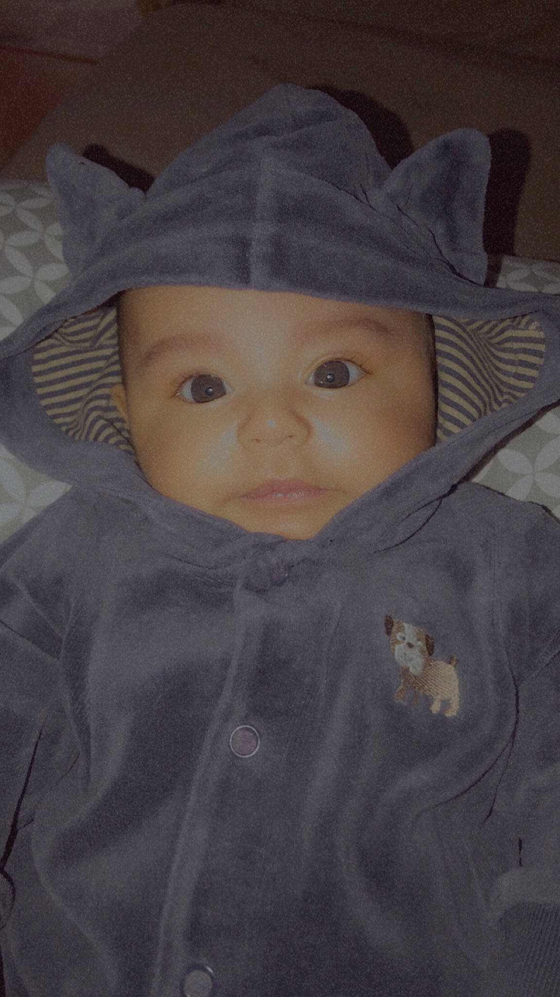 Ivy is registered to the contest to win money with this photo: baby, cheek, child, eye, face, forehead, head, headwear, person, skin, smile, toddler