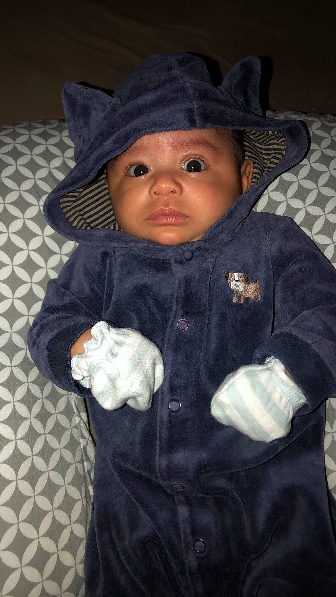 Ivy is registered to the contest to win money with this photo: child, hat, headgear, headwear, outerwear, person, toddler