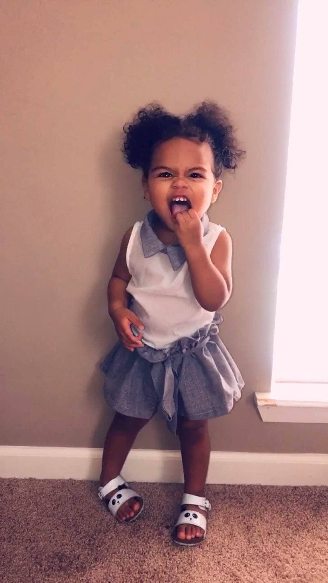 Clover joined the competition — help win amazing prizes! black_hair, cheek, child, child_model, footwear, hairstyle, happy, leg, person, photo_shoot, photography, shoe, shoulder, skin, smile, standing, t_shirt, toddler, white