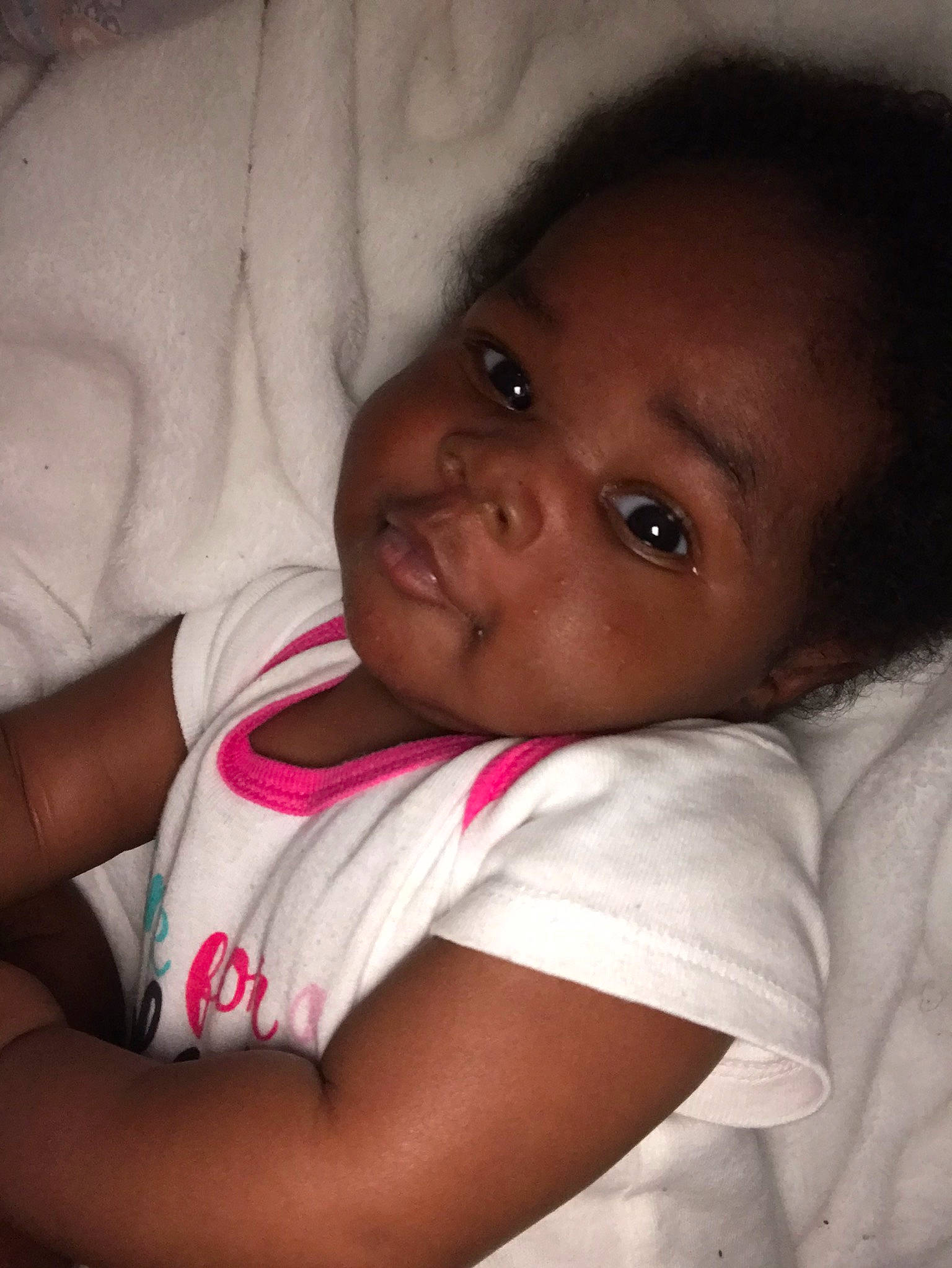 Brailyn joined the competition — help win amazing prizes! baby, beauty, black_hair, cheek, child, ear, eye, eyebrow, face, forehead, happy, head, lip, mouth, nose, person, skin, smile, toddler