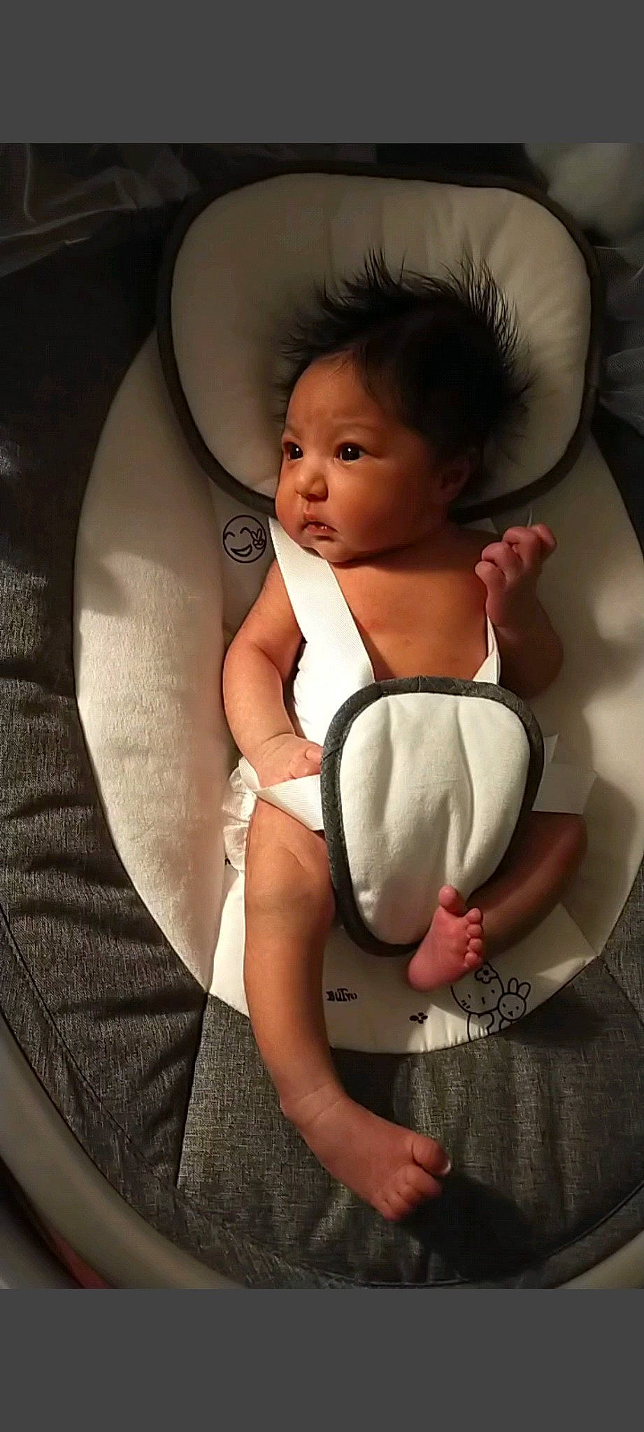 Olympia joined the competition — help win amazing prizes! arm, baby_toddler_clothing, cheek, chin, comfort, eye, finger, flash_photography, gesture, hand, human_body, joint, mouth, muscle, neck, person, shoulder, skin, sleeve, stomach