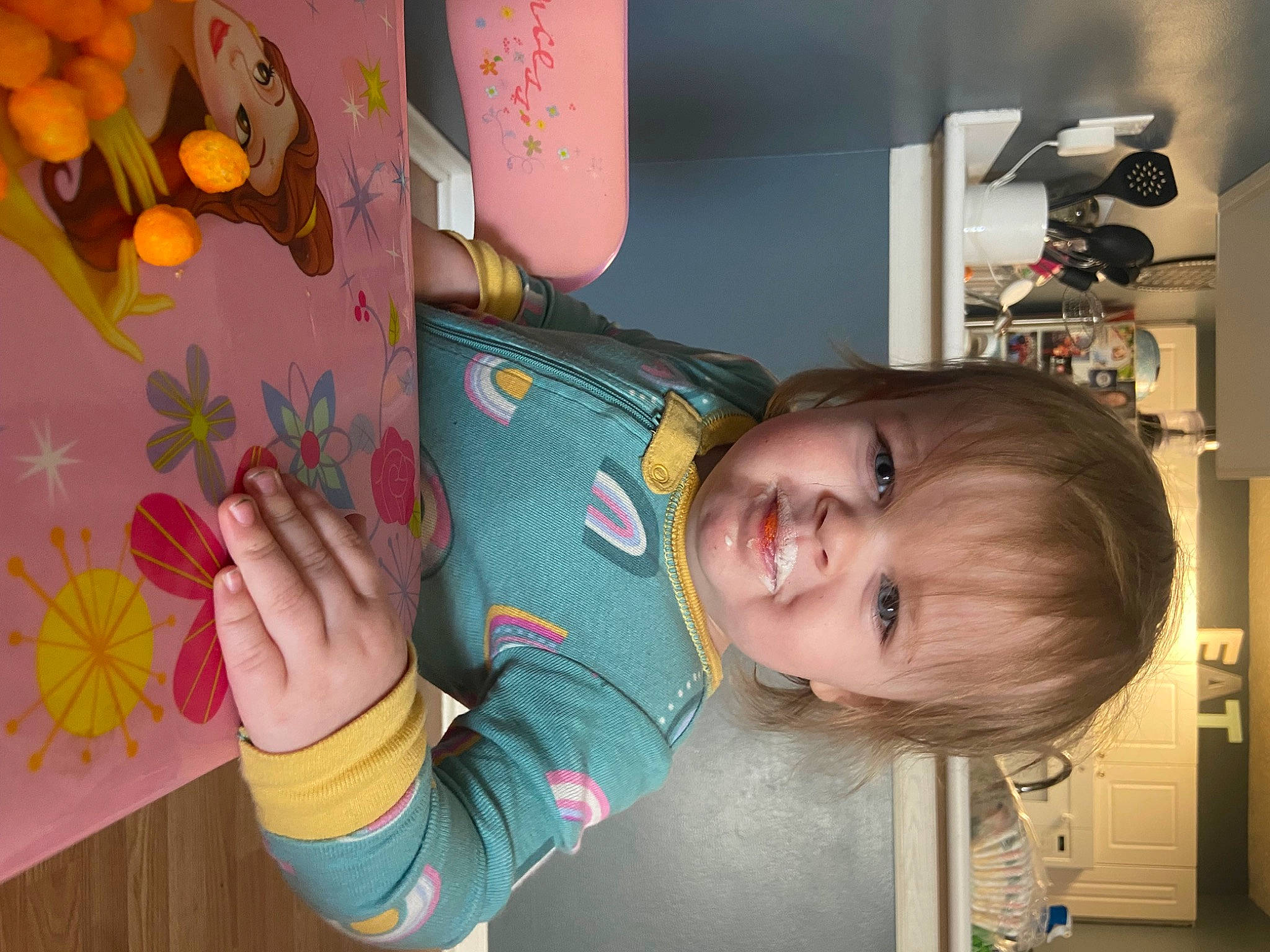 Kayleigh is registered to the contest to win money with this photo: art, baby, baby_toddler_clothing, child, event, flower, fun, happy, joy, party, pattern, person, play, room, sitting, toddler, tree, visual_arts, wood