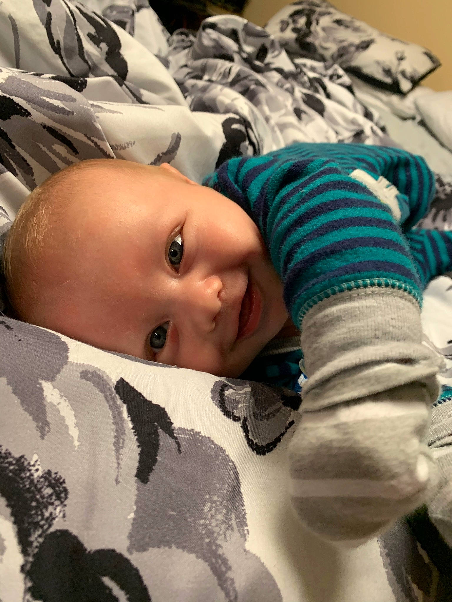 Cayde is registered to the contest to win money with this photo: baby, cheek, child, eye, face, head, joy, mouth, nose, person, skin, toddler