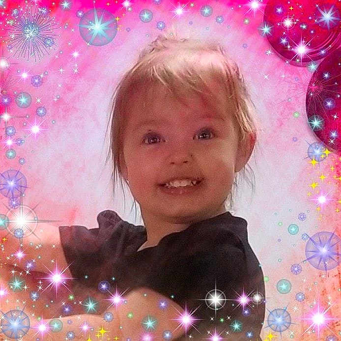 Alise joined the competition — help win amazing prizes! child, christmas, happy, joy, person, photography, photomontage, pink, smile, space, toddler