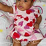 Ayah is registered to the contest to win money with this photo: accessories, baby, bed, blanket, bodypart, clothing, couch, cushion, dress, face, finger, furniture, hand, head, homedecor, newborn, person, photography, portrait, quilt