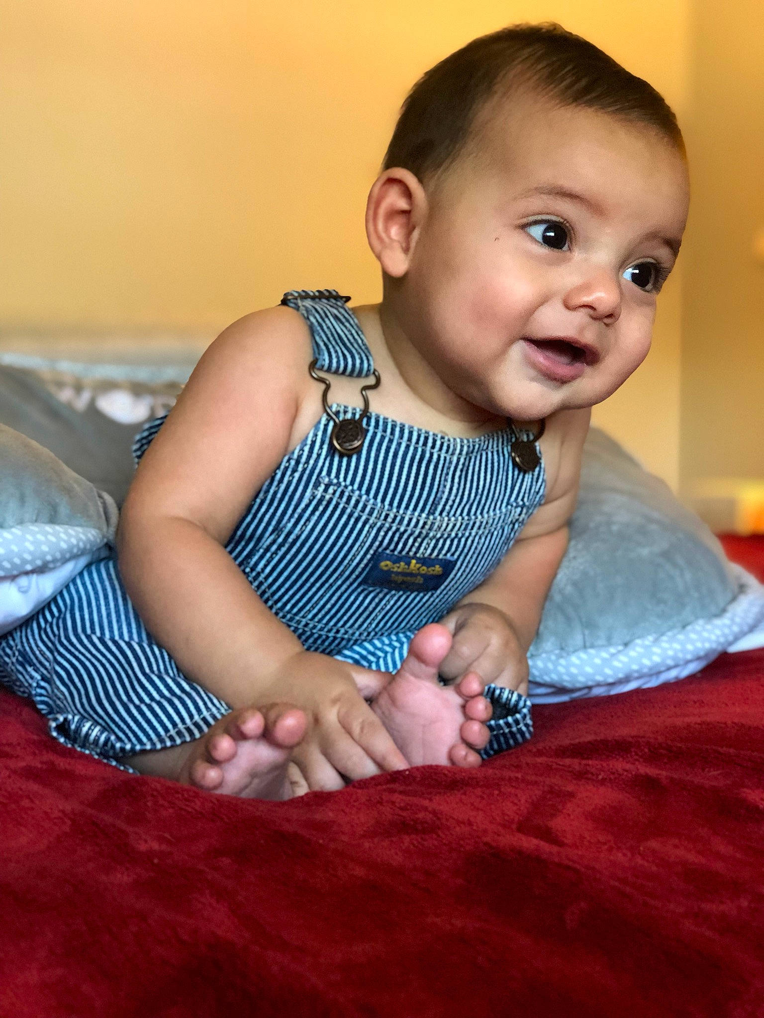 Cristiano joined the competition — help win amazing prizes! baby, cheek, child, eye, finger, hand, person, play, sitting, skin, smile, toddler