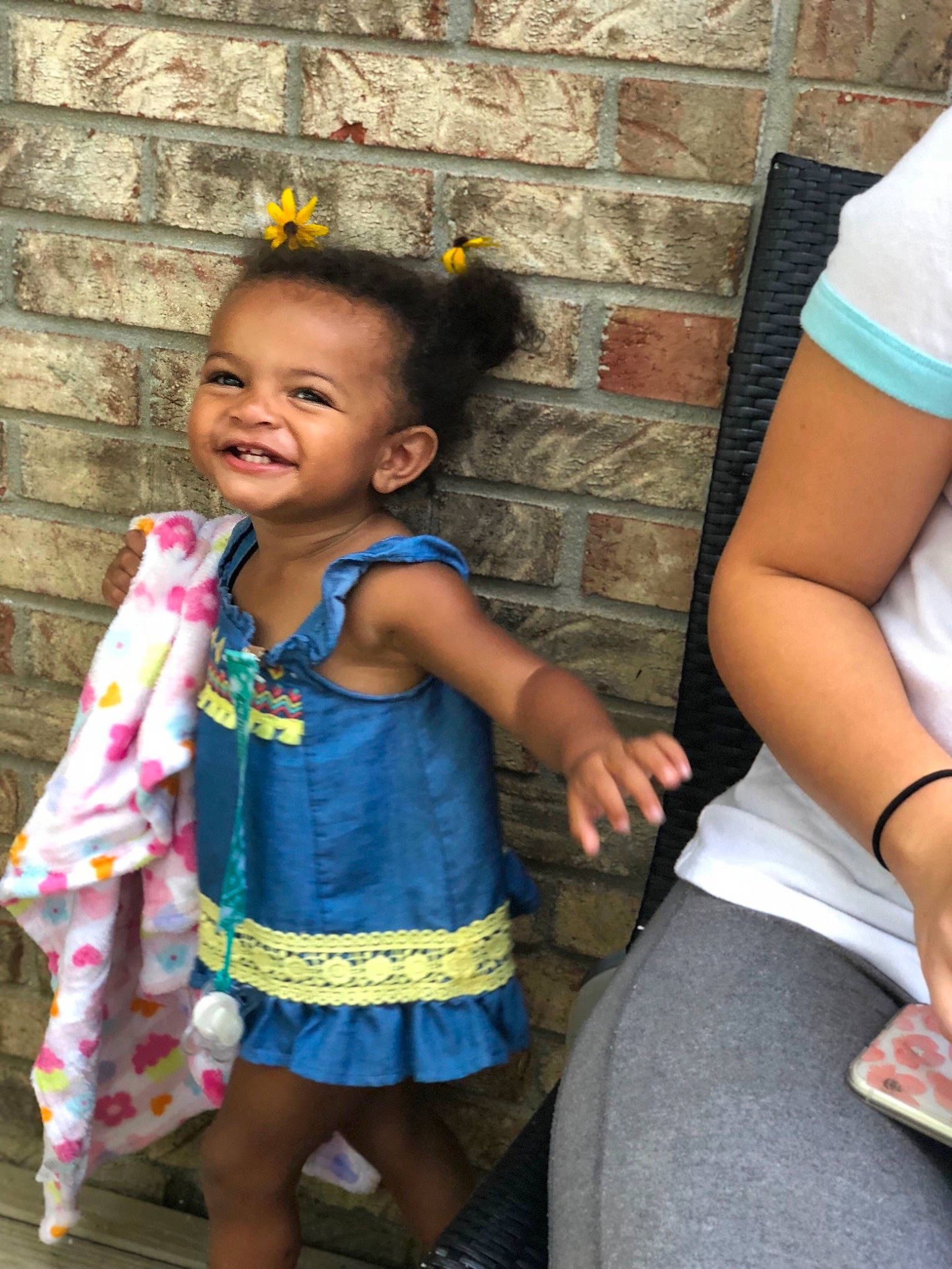 Ahlaya joined the competition — help win amazing prizes! abdomen, child, fun, girl, happiness, joy, pattern, person, product, skin, smile, textile, toddler