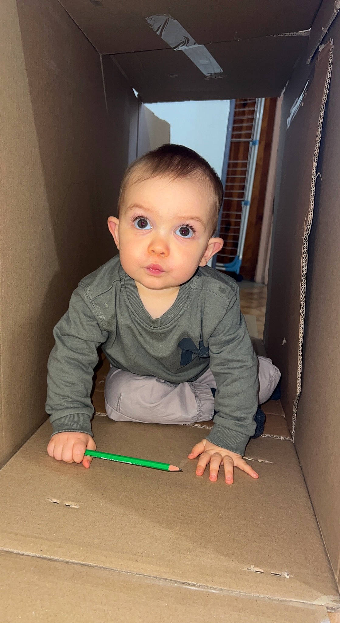 Thyméo a rejoint le concours — aidez-le/la à gagner de superbes lots ! baby, baby_toddler_clothing, cheek, child, chin, comfort, curtain, floor, flooring, fun, hardwood, person, room, sitting, skin, sleeve, standing, t_shirt, toddler, varnish