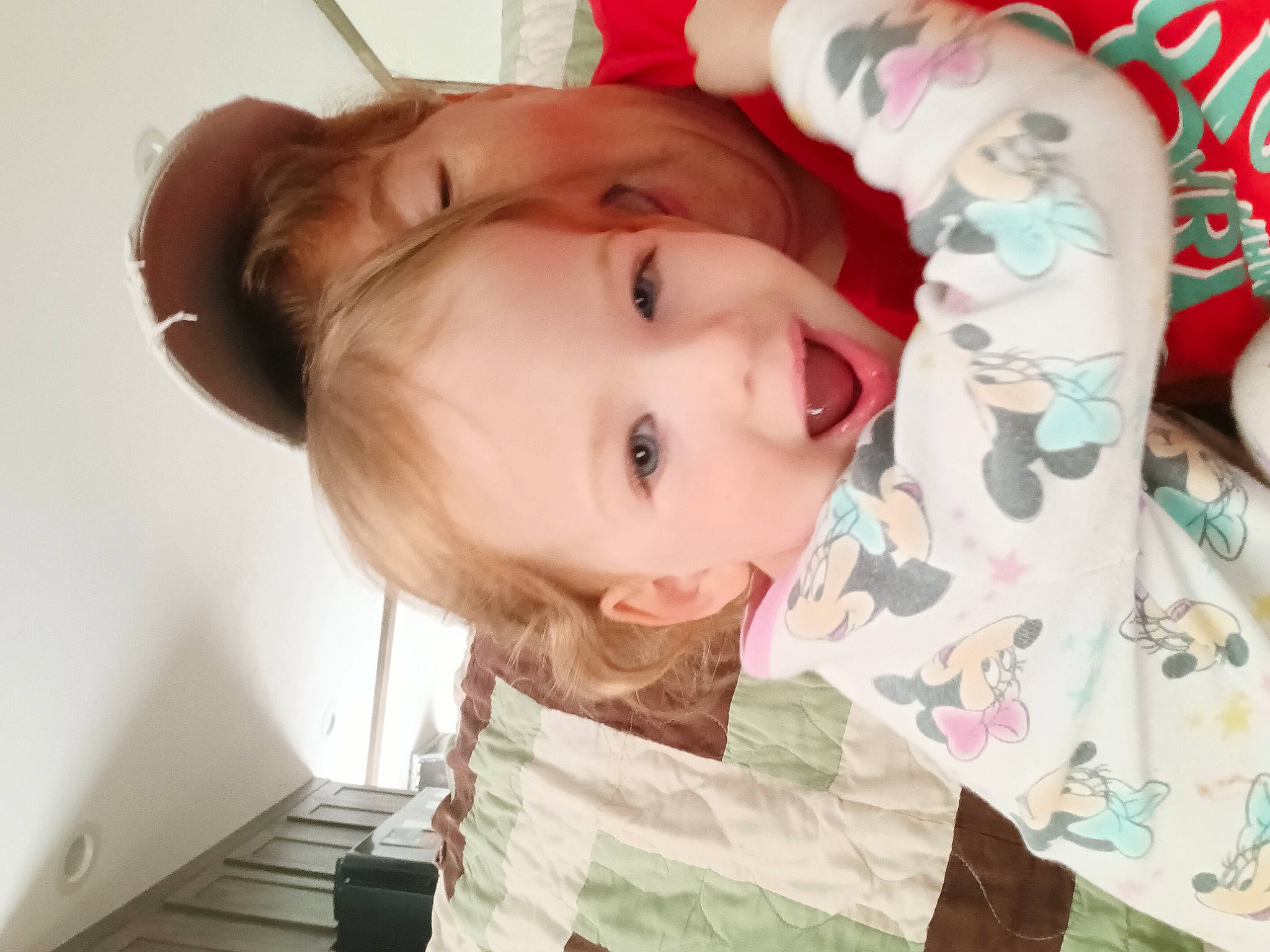 Averie joined the competition — help win amazing prizes! baby, baby_products, baby_toddler_clothing, cheek, child, ear, eyelash, fun, happy, iris, linens, lip, neck, nose, pattern, person, room, skin, smile, toddler