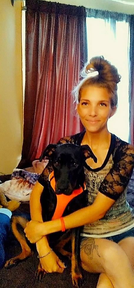 Sasha Fierce is registered to the contest to win money with this photo: beauty, black_hair, carnivore, comfort, companion_dog, curtain, dog, dog_breed, event, eyelash, fashion_design, fawn, formal_wear, happy, long_hair, makeover, smile, thigh, trunk, working_animal