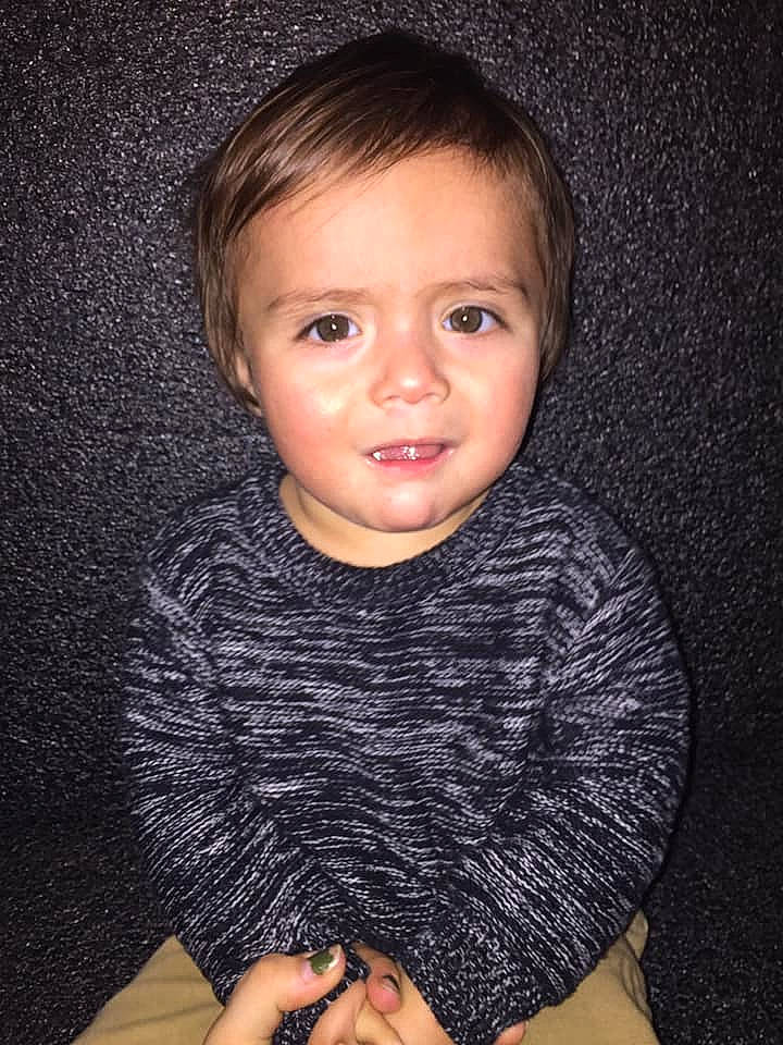 Cainan joined the competition — help win amazing prizes! baby_toddler_clothing, blond, cheek, child_model, chin, ear, eyebrow, eyelash, finger, flash_photography, forehead, hairstyle, iris, jaw, mammal, nail, organ, person, portrait, sweater