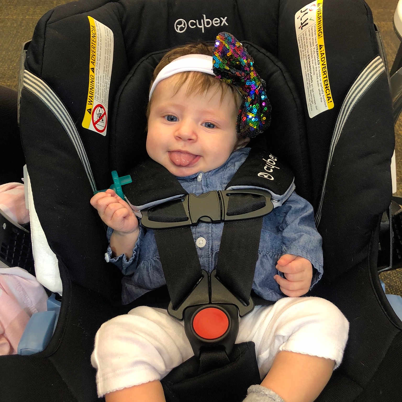 Audrie is registered to the contest to win money with this photo: baby_carriage, baby_in_car_seat, baby_products, car_seat, car_seat_cover, child, comfort, person, product, toddler