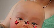 Emilia joined the competition — help win amazing prizes! baby, butterfly, child, clothing, cute, face, filter, freckles, happy, indoor, necklace, person, portrait, pout, red_hair, selfie, skin, smile, tattoo, woman