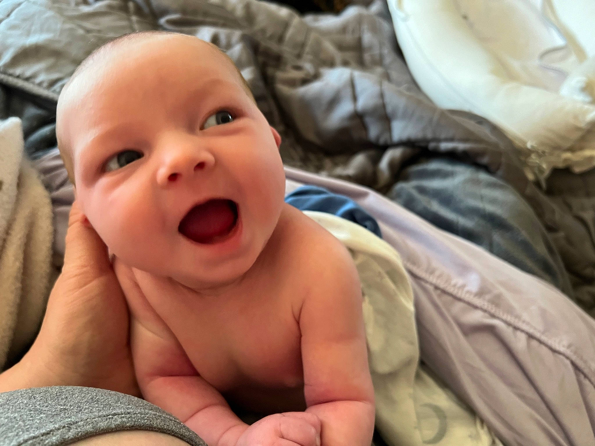 Freya joined the competition — help win amazing prizes! abdomen, baby, cheek, child, comfort, eye, finger, gesture, happy, head, human_body, iris, lip, mouth, nose, person, product, skin, smile, thumb