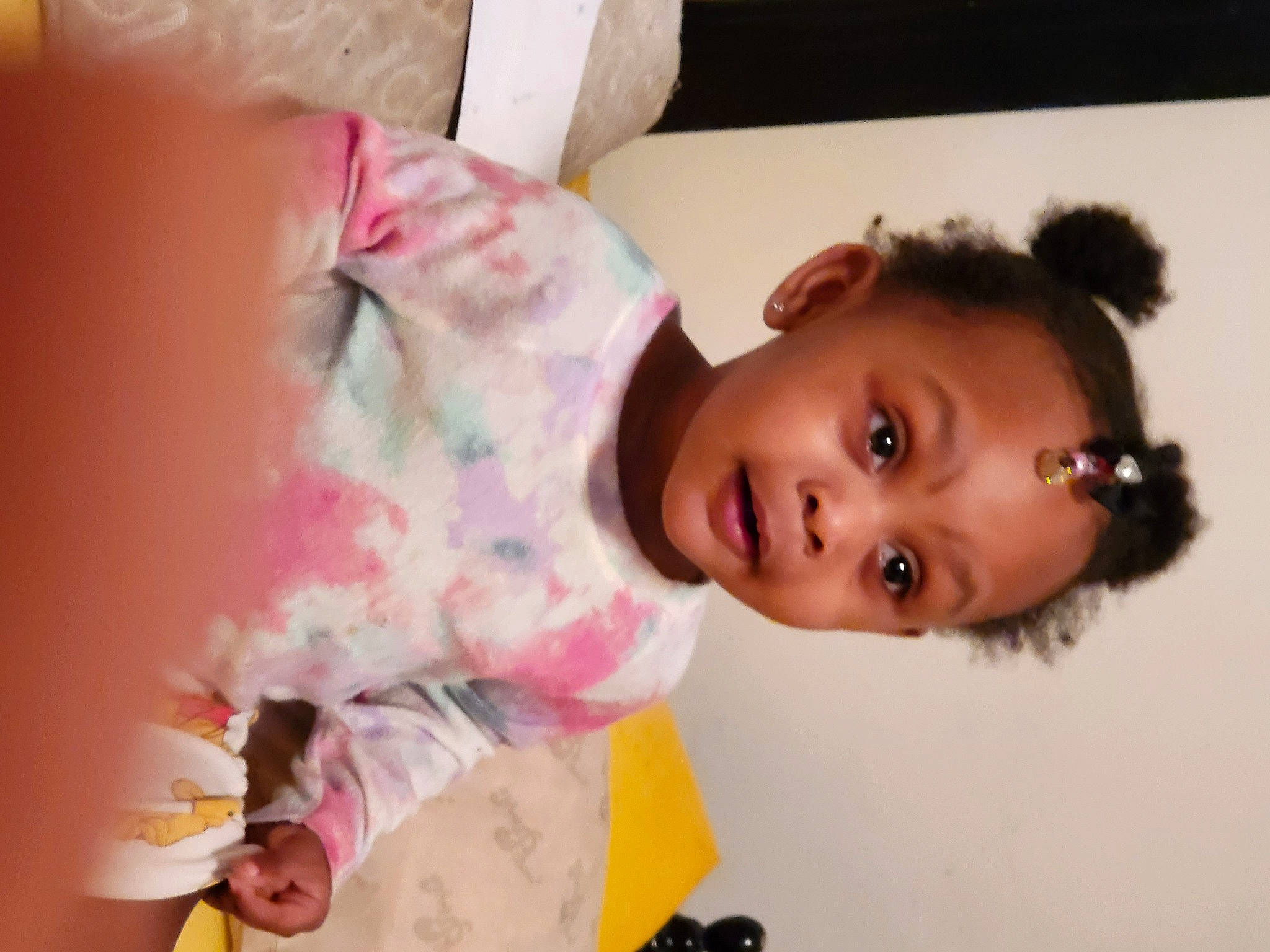 Zoey'Reign joined the competition — help win amazing prizes! baby, baby_toddler_clothing, cheek, child, eyelash, fun, happy, person, pink, room, skin, toddler