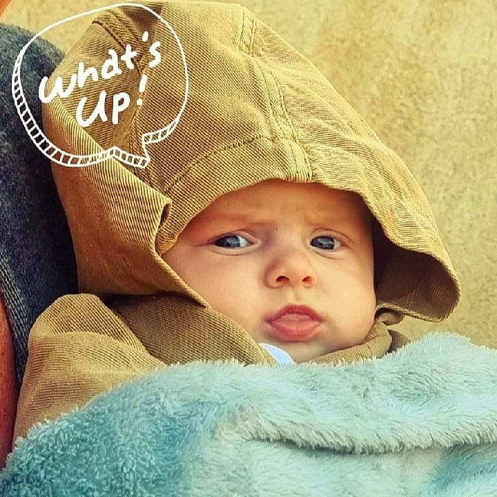 Mylann a rejoint le concours — aidez-le/la à gagner de superbes lots ! baby, baby_sleeping, baby_toddler_clothing, cap, cheek, close_up, comfort, face, fashion_accessory, happy, hat, headgear, headwear, knit_cap, linens, lip, outerwear, person, skin, sleeve