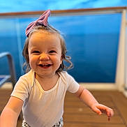 Syble joined the competition — help win amazing prizes! baby, babylaughing, bodypart, child, cream, dessert, face, female, finger, food, girl, happy, head, icecream, laughing, person, photography, portrait, smile, wood