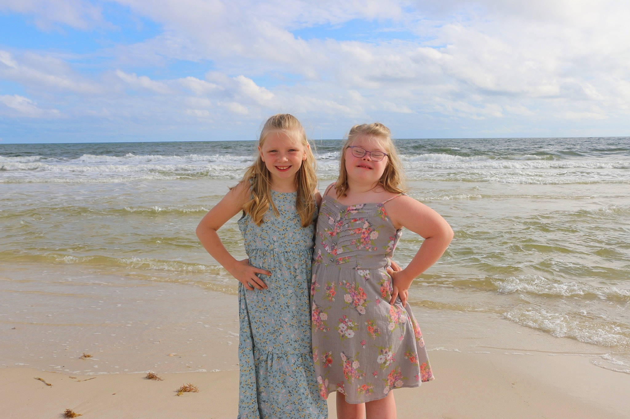 Jacklyn And Jaymi joined the competition — help win amazing prizes! beach, cloud, coastal_and_oceanic_landforms, day_dress, dress, event, face, fun, happy, horizon, joy, leisure, one_piece_garment, people_in_nature, people_on_beach, person, sky, smile, summer, travel