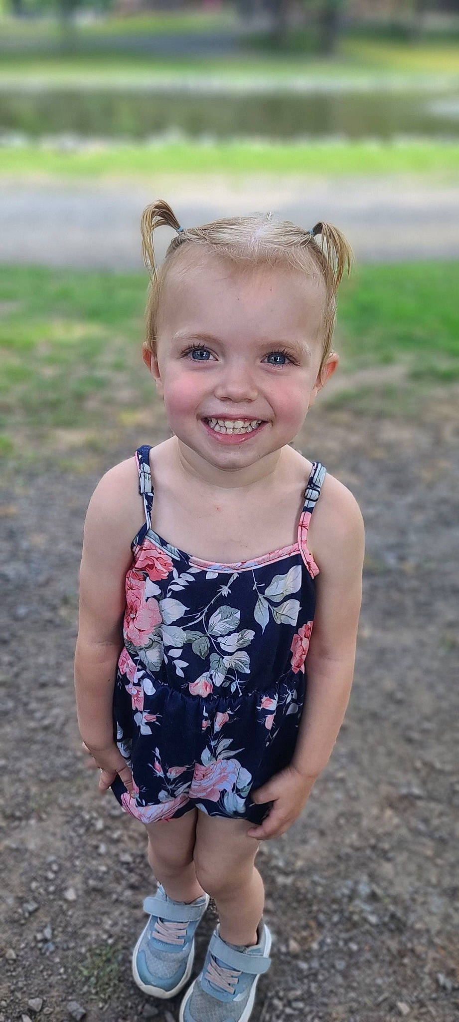 Natalie joined the competition — help win amazing prizes! arm, baby_toddler_clothing, day_dress, dress, eye, flash_photography, grass, hair, happy, head, iris, joy, lip, neck, people_in_nature, person, recreation, shoulder, sleeve, smile