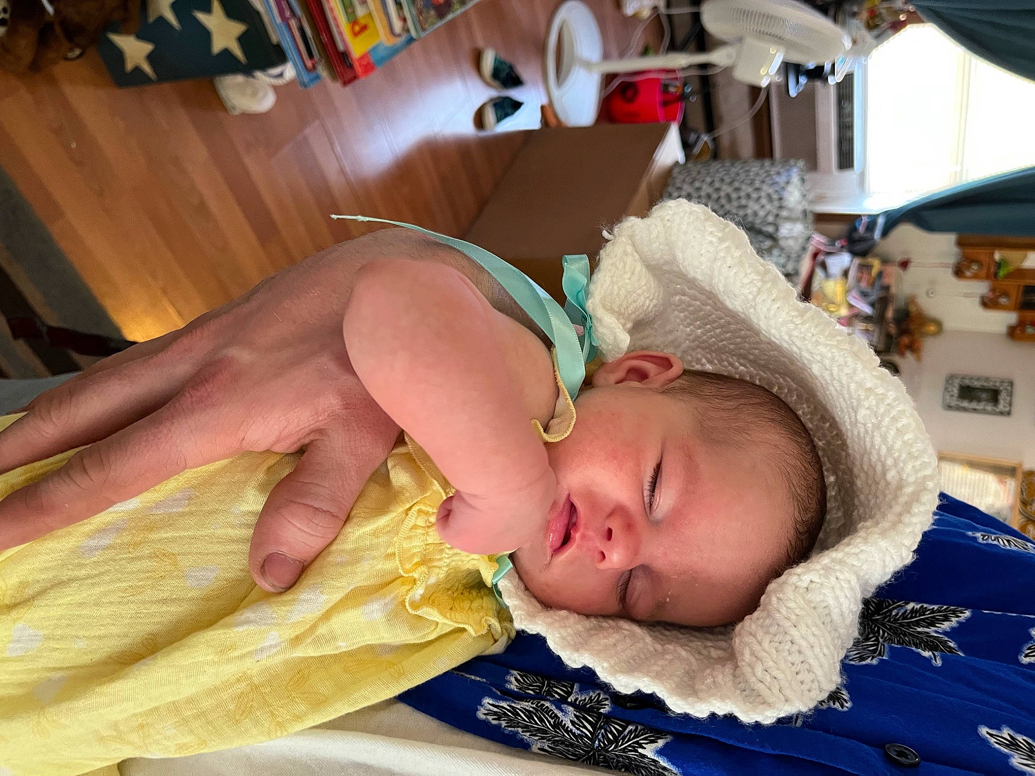 Adaline is registered to the contest to win money with this photo: abdomen, baby, baby_products, baby_safety, baby_sleeping, baby_toddler_clothing, bedding, bedtime, blanket, child, childbirth, comfort, hospital, linens, nap, person, room, skin, sleep, toddler