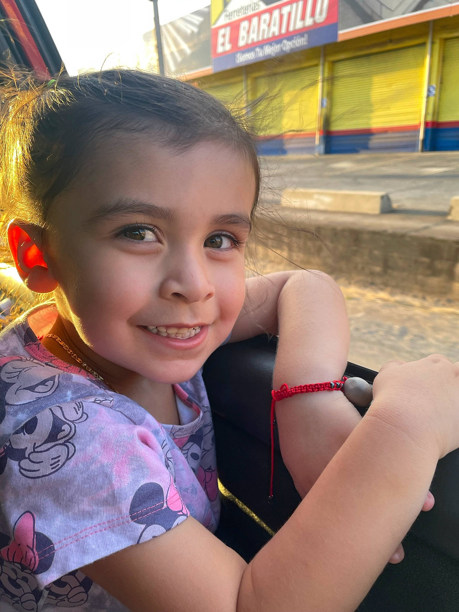 Cristina joined the competition — help win amazing prizes! black_hair, bracelet, chest, child, elbow, fun, happy, human_leg, jewellery, joy, leisure, lip, person, sitting, skin, smile, t_shirt, thigh, toddler, tourism