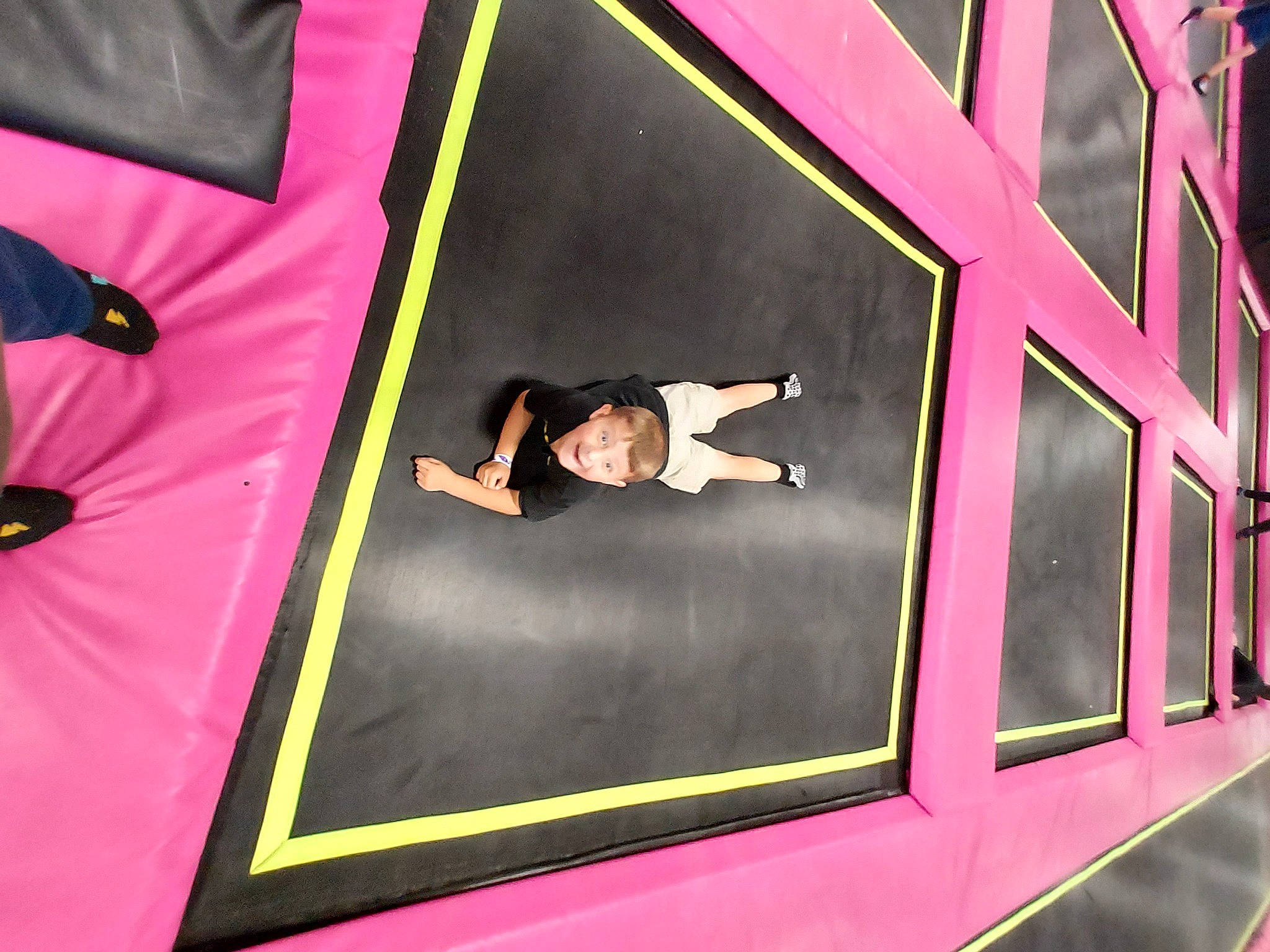 Jeffery joined the competition — help win amazing prizes! art, black, design, entertainment, event, font, fun, joy, line, magenta, person, pink, playground, purple, recreation, rectangle, room, sleeve, snapshot, t_shirt