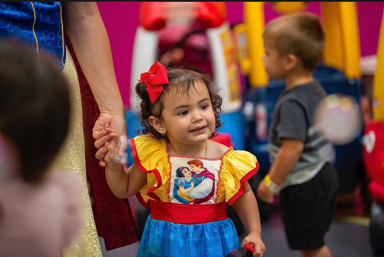 Leah joined the competition — help win amazing prizes! child, costume, entertainment, event, festival, fun, happy, leisure, magenta, party, performance, performing_arts, person, recreation, snapshot, toddler, tradition, vacation