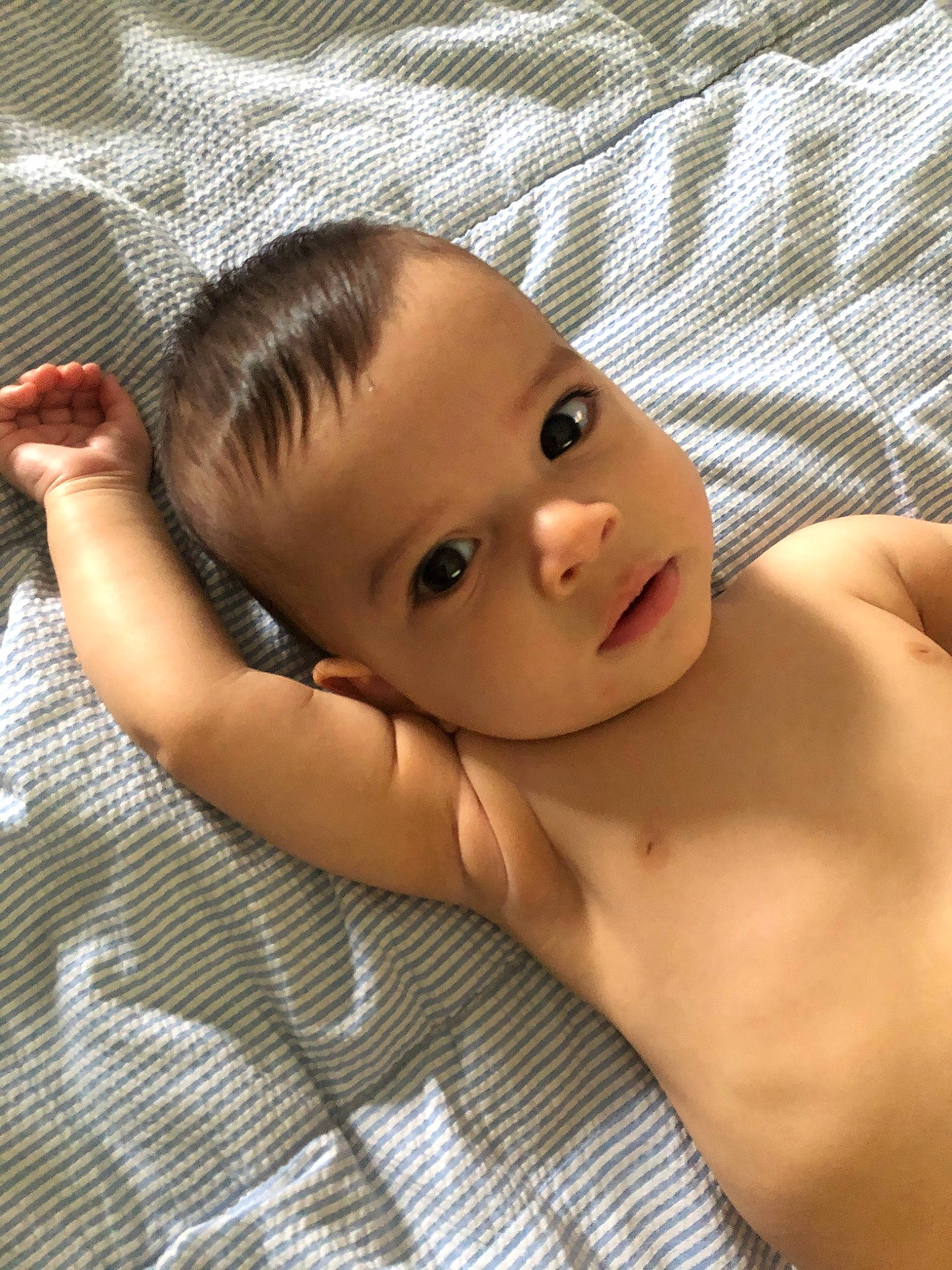 Atreyu joined the competition — help win amazing prizes! baby, cheek, chest, child, chin, ear, eye, face, hand, head, mouth, muscle, neck, nose, person, skin, toddler