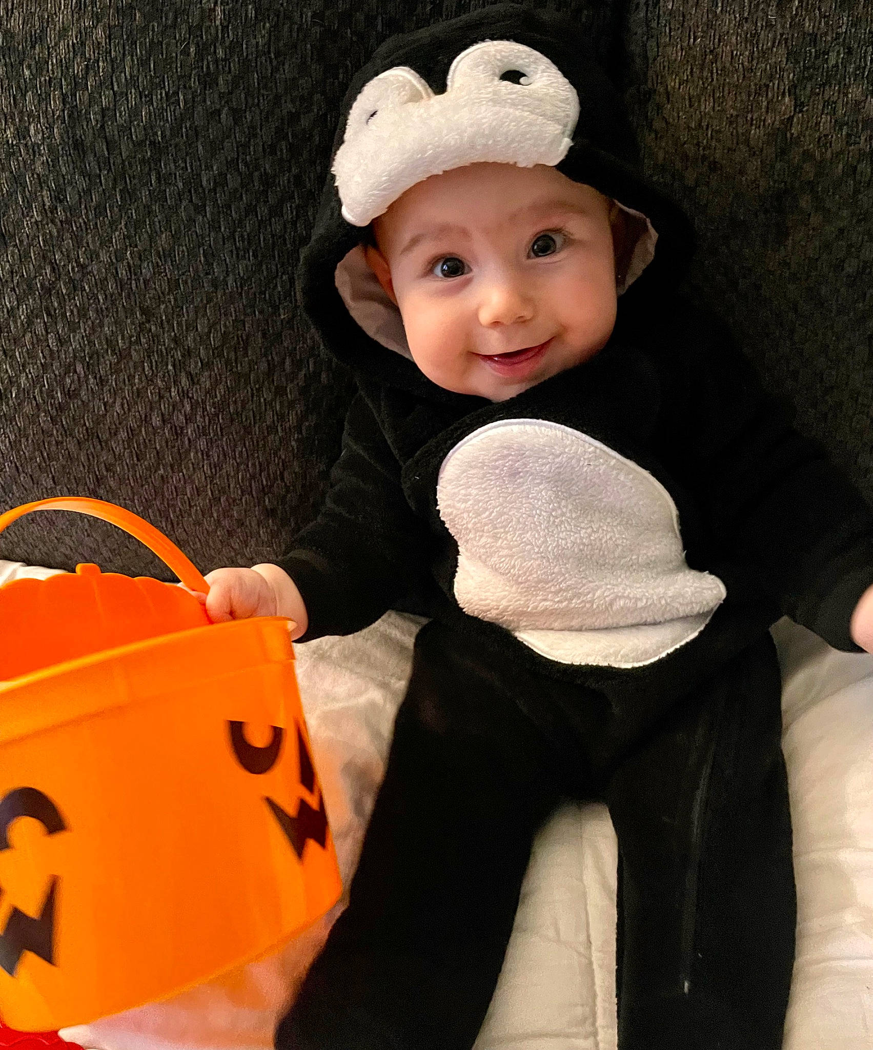 Mckenna joined the competition — help win amazing prizes! baby, baby_toddler_clothing, cap, child, cool, costume_hat, fashion_accessory, flash_photography, fun, happy, hat, headgear, headwear, knit_cap, outerwear, person, personal_protective_equipment, sleeve, smile, toddler