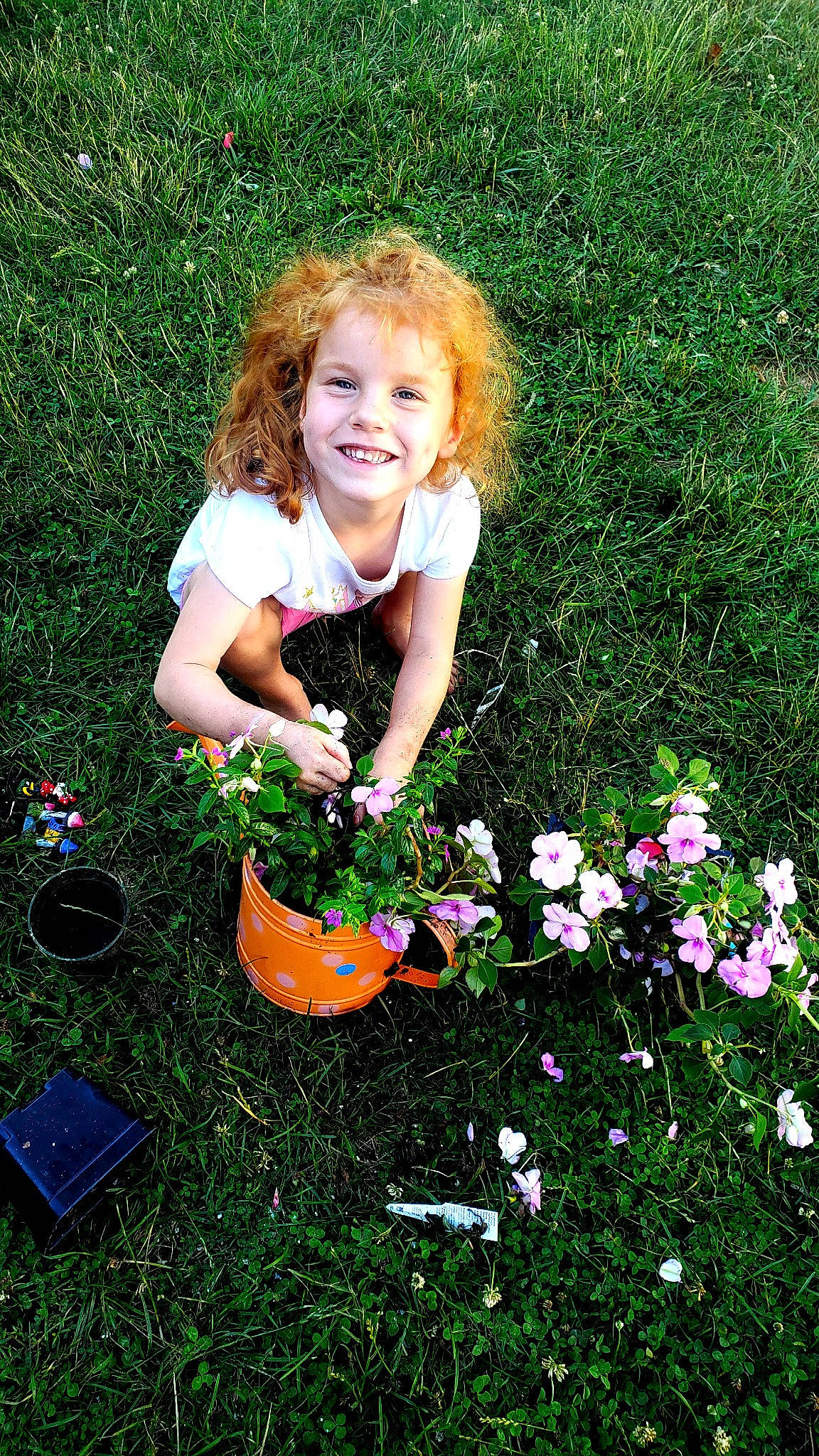 Maelee joined the competition — help win amazing prizes! annual_plant, botany, child, flower, flowering_plant, fun, garden, grass, grass_family, grassland, groundcover, happy, joy, lawn, meadow, people_in_nature, person, petal, plant, shrub