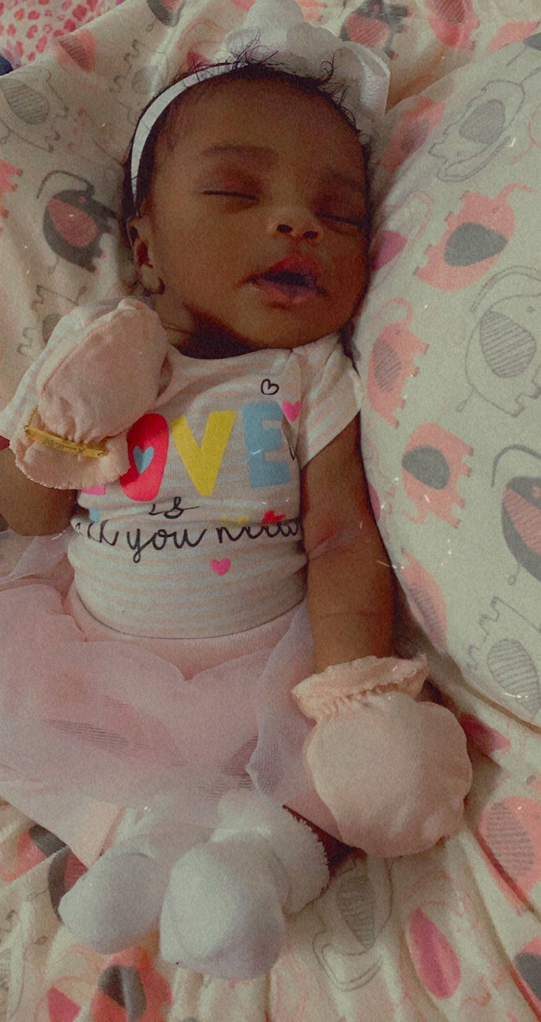 Kamille joined the competition — help win amazing prizes! baby, baby_products, baby_toddler_clothing, cheek, child, chin, dress, eye, happy, head, iris, linens, lip, neck, person, petal, pink, skin, sleeve, sweetness