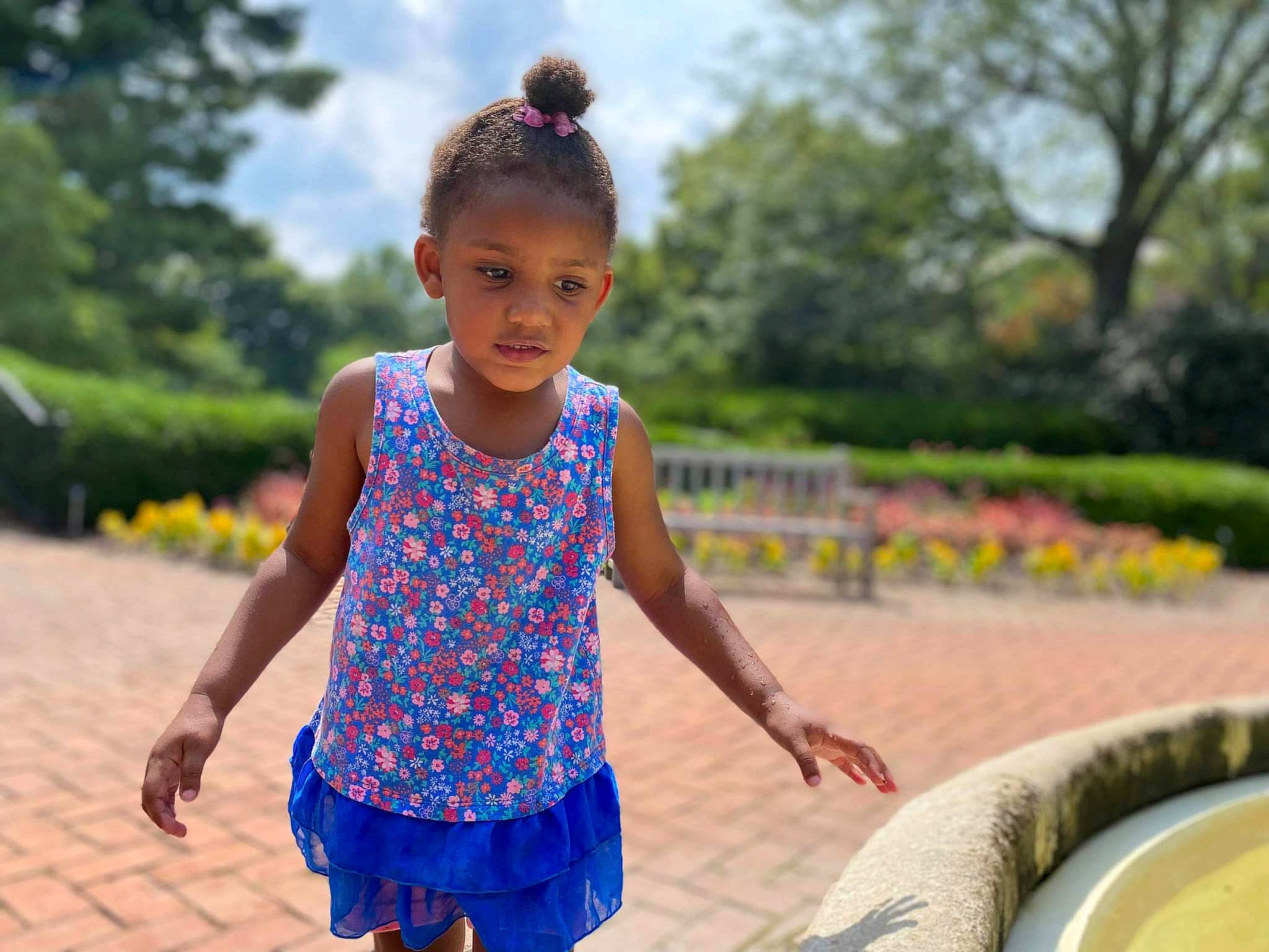 Aviana joined the competition — help win amazing prizes! child, electric_blue, event, fun, grass, happy, leisure, nature, pattern, person, plant, recreation, road, sky, street_fashion, t_shirt, toddler, travel, tree, waist