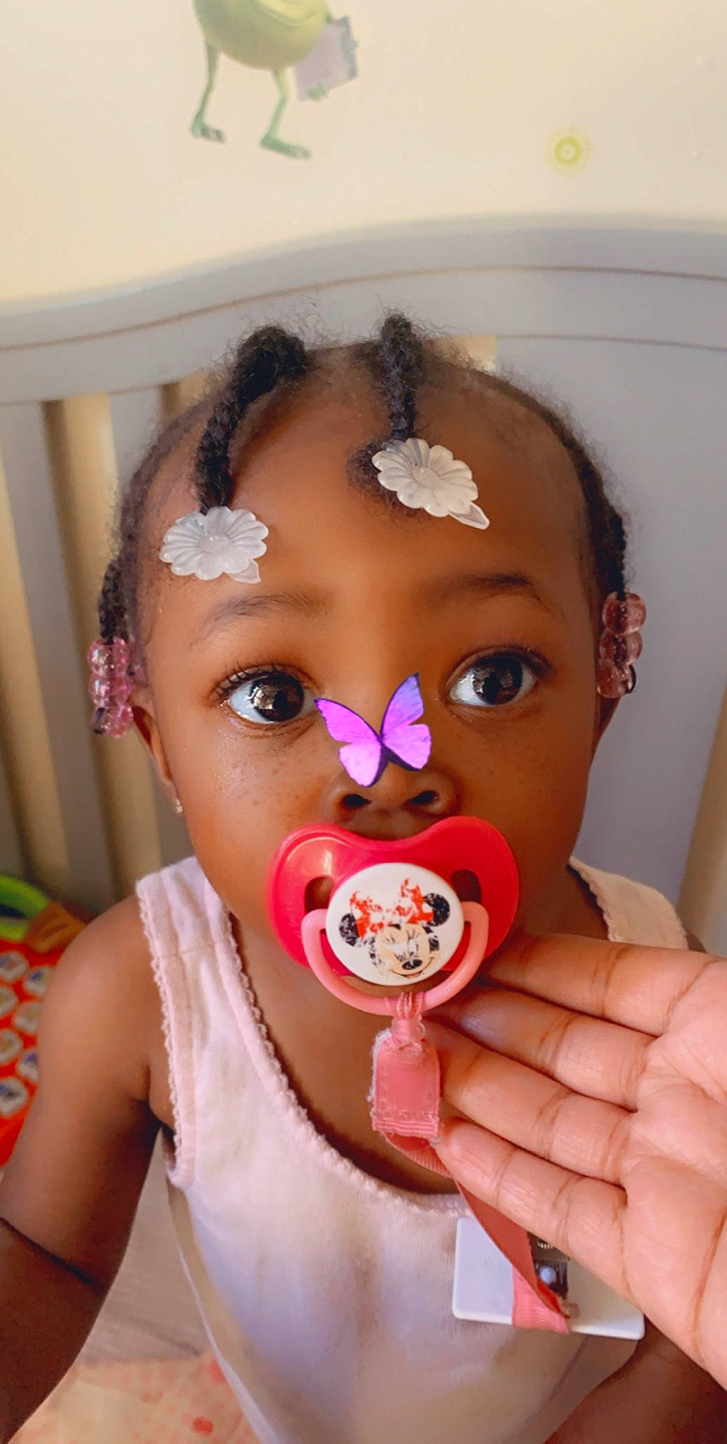 Jurnee joined the competition — help win amazing prizes! cheek, child, face, head, lip, mouth, nose, person, pink