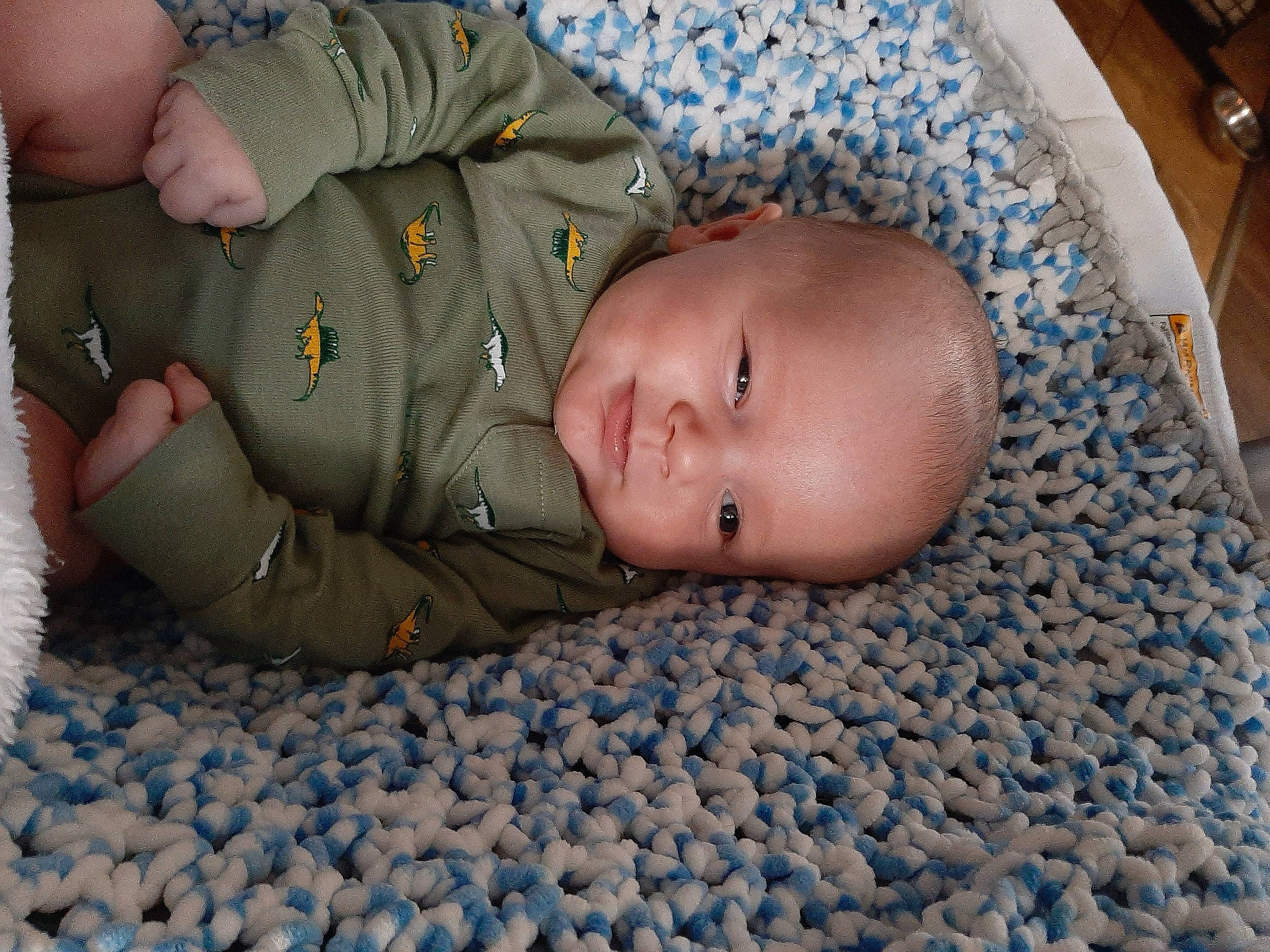 Crew joined the competition — help win amazing prizes! baby, baby_products, baby_sleeping, baby_toddler_clothing, bedtime, blanket, child, comfort, flooring, gesture, grass, linens, nap, pattern, person, sleep, toddler, tree, wood