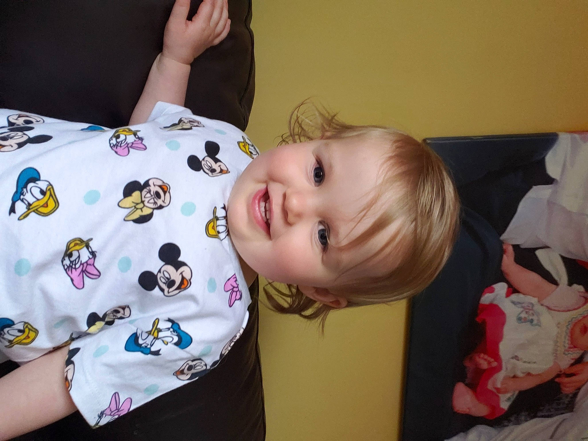 Alexandra joined the competition — help win amazing prizes! arm, baby_toddler_clothing, cheek, chin, ear, eye, facial_expression, finger, hairstyle, happy, iris, joy, mammal, mouth, neck, nose, person, skin, sleeve, smile