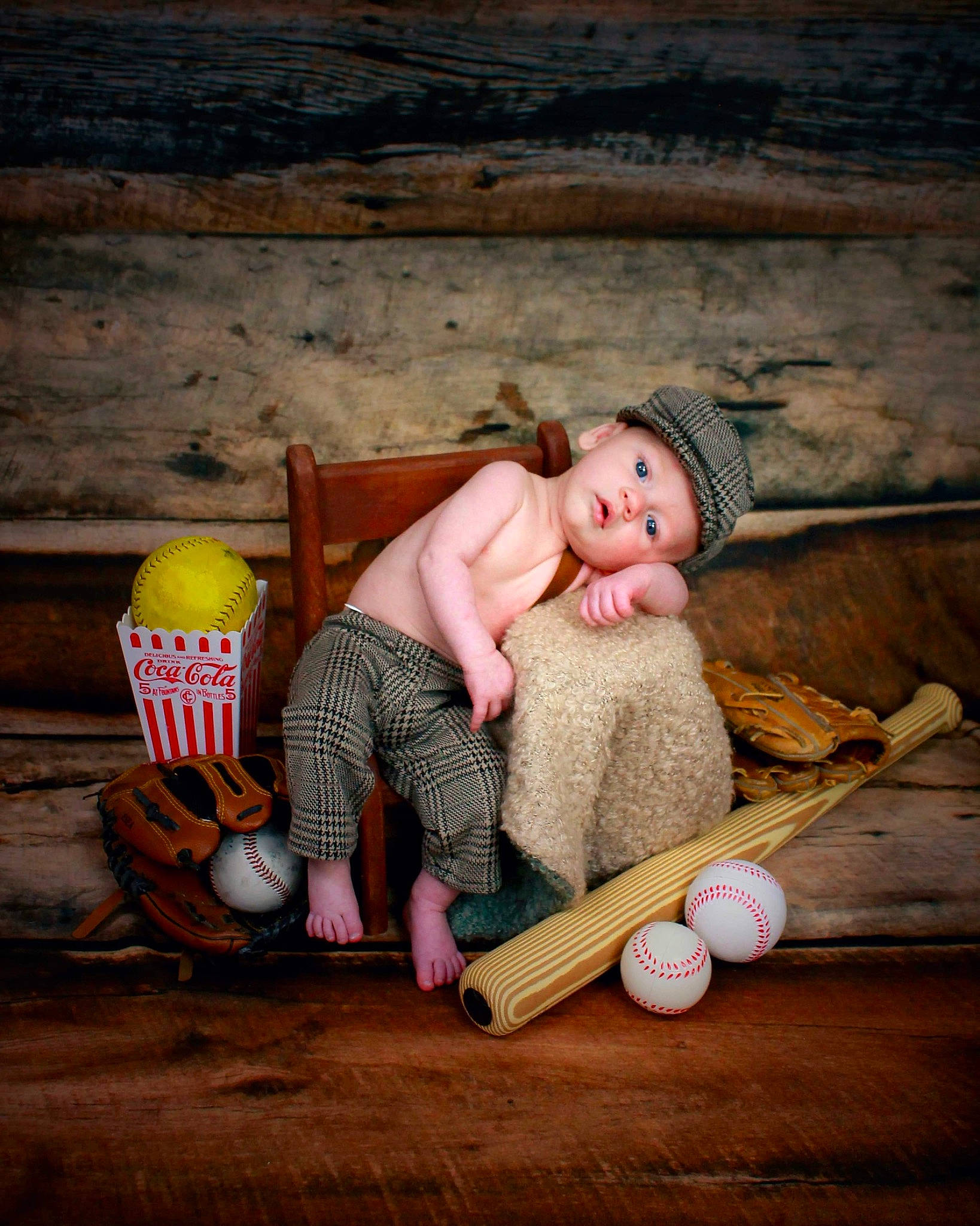 Dustin joined the competition — help win amazing prizes! child, fawn, flooring, foot, fun, grass, happy, hardwood, hat, headgear, headwear, leisure, musical_instrument, person, personal_protective_equipment, sandal, sitting, smile, tin_can, toddler