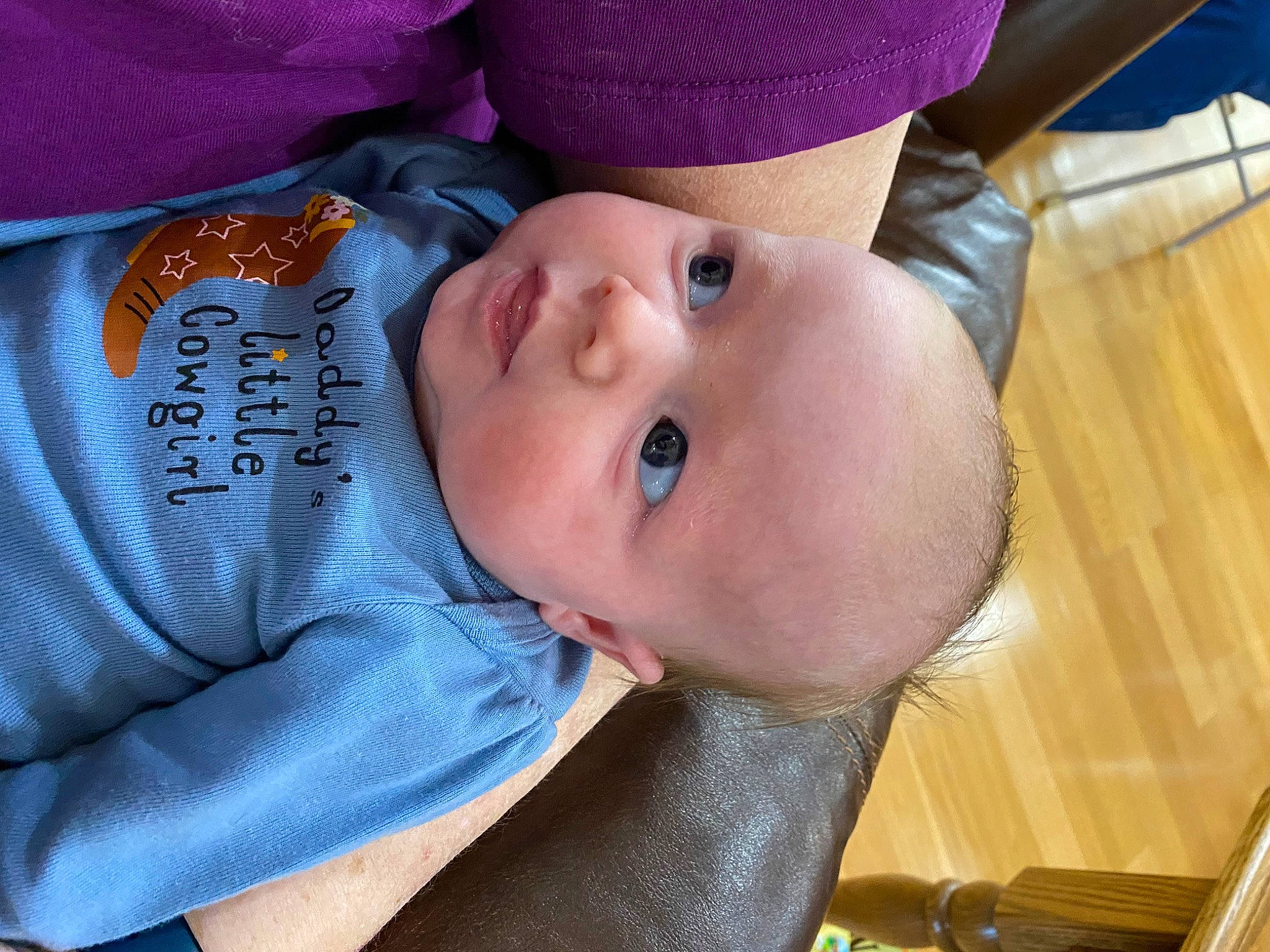 Chloe joined the competition — help win amazing prizes! baby, baby_products, baby_toddler_clothing, beanie, bonnet, cap, cheek, child, comfort, eyelash, fashion_accessory, headgear, knit_cap, lip, magenta, person, purple, skin, toddler, wool