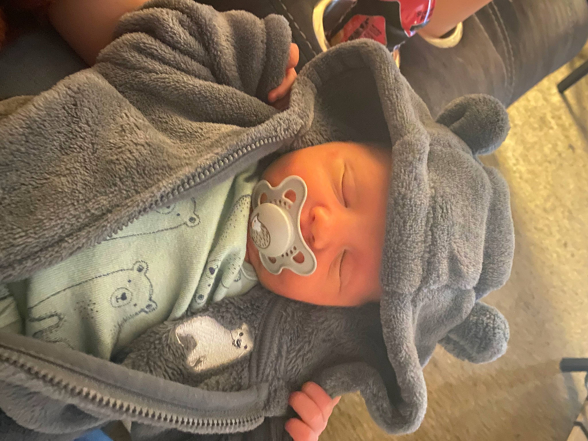Lachlan joined the competition — help win amazing prizes! baby, baby_carriage, baby_products, baby_sleeping, baby_toddler_clothing, cheek, child, comfort, finger, headwear, knit_cap, linens, nail, nose, person, product, skin, textile, thumb, toddler
