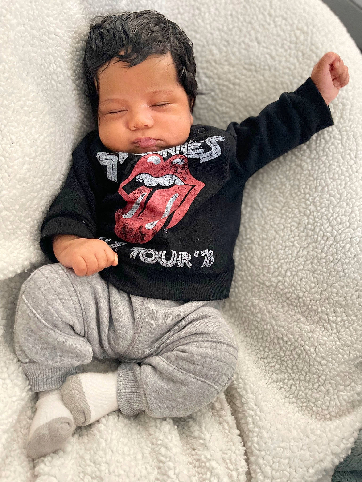 Callum joined the competition — help win amazing prizes! arm, baby, baby_toddler_clothing, cheek, chin, comfort, eye, face, finger, hair, hairstyle, hand, head, human_body, leg, lip, outerwear, person, skin, sleeve