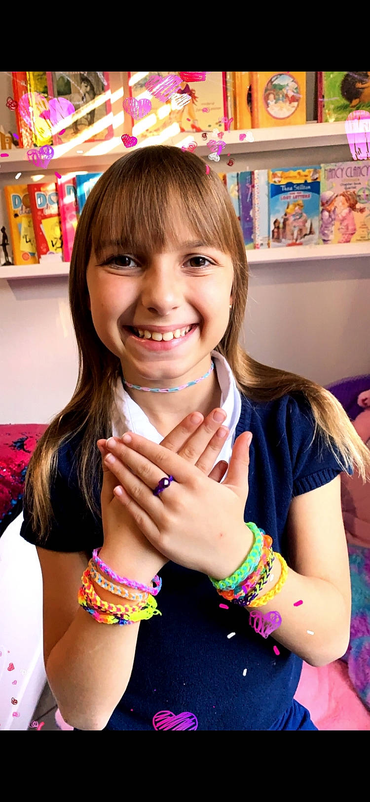 Diana joined the competition — help win amazing prizes! child, fashion_accessory, finger, gesture, hand, joy, nail, person, smile, toy