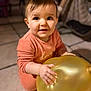 baby, babycrawling, babylaughing, balloon, bodypart, clothing, crawling, face, festival, finger, hand, happy, head, person, photography, portrait, sitting, sleeve, smile, sphere