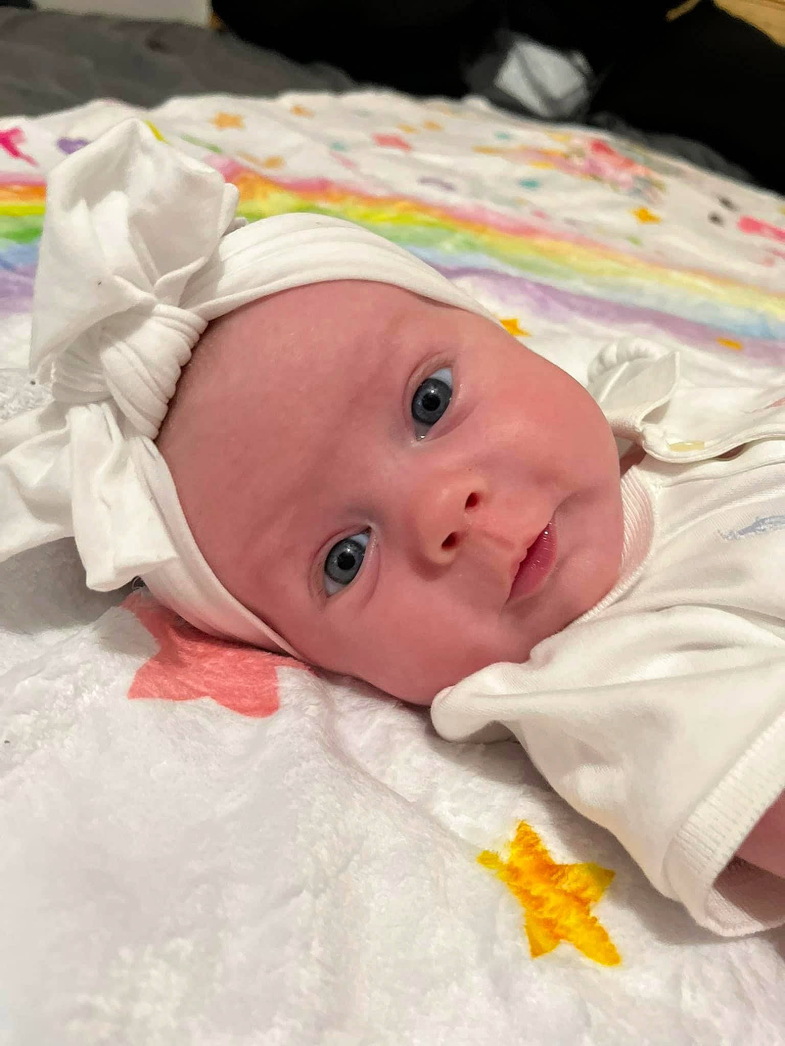 Ivy joined the competition — help win amazing prizes! baby, baby_products, baby_safety, baby_toddler_clothing, bedding, bedtime, cheek, child, chin, comfort, eyebrow, face, headwear, iris, linens, lip, nose, person, pink, skin