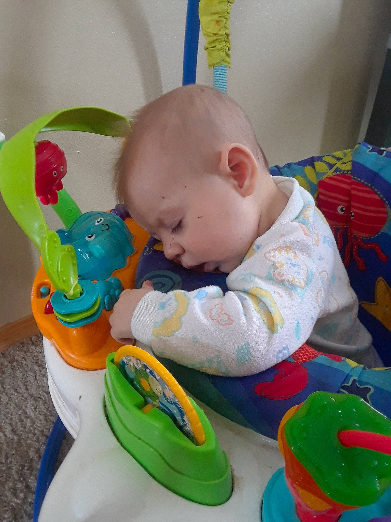 Adalee joined the competition — help win amazing prizes! baby, baby_playing_with_toys, baby_products, baby_toys, child, person, play, toddler, toy, tummy_time